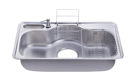 DJIS 850p | stainless steel | Single Bowl | 85 cm 