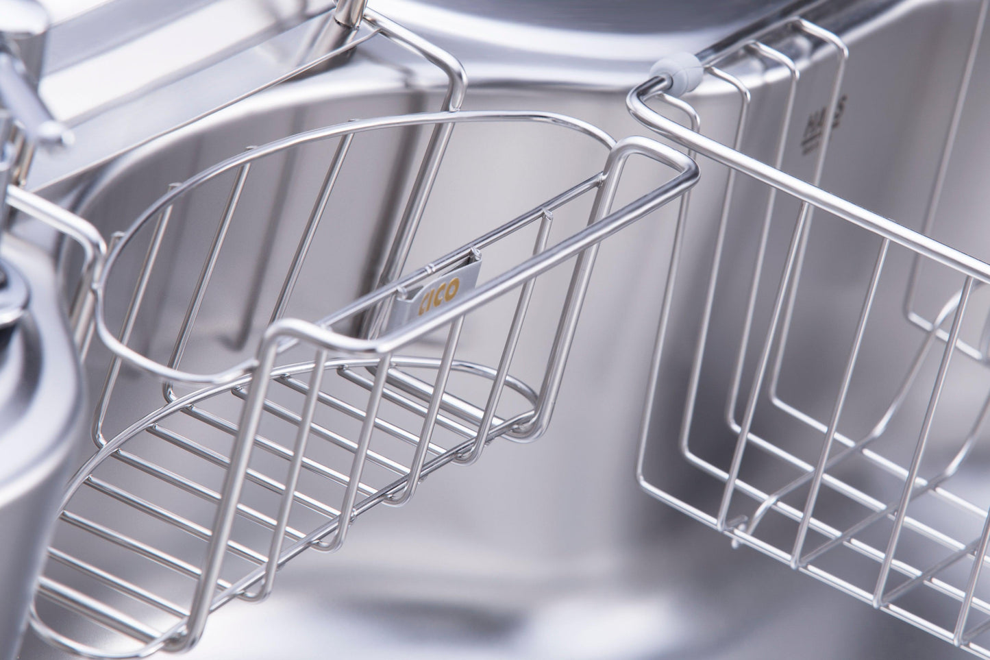 Stainless steel 304 single bowl kitchen sink DJIS 850p 85 cm Inset | sink accessories